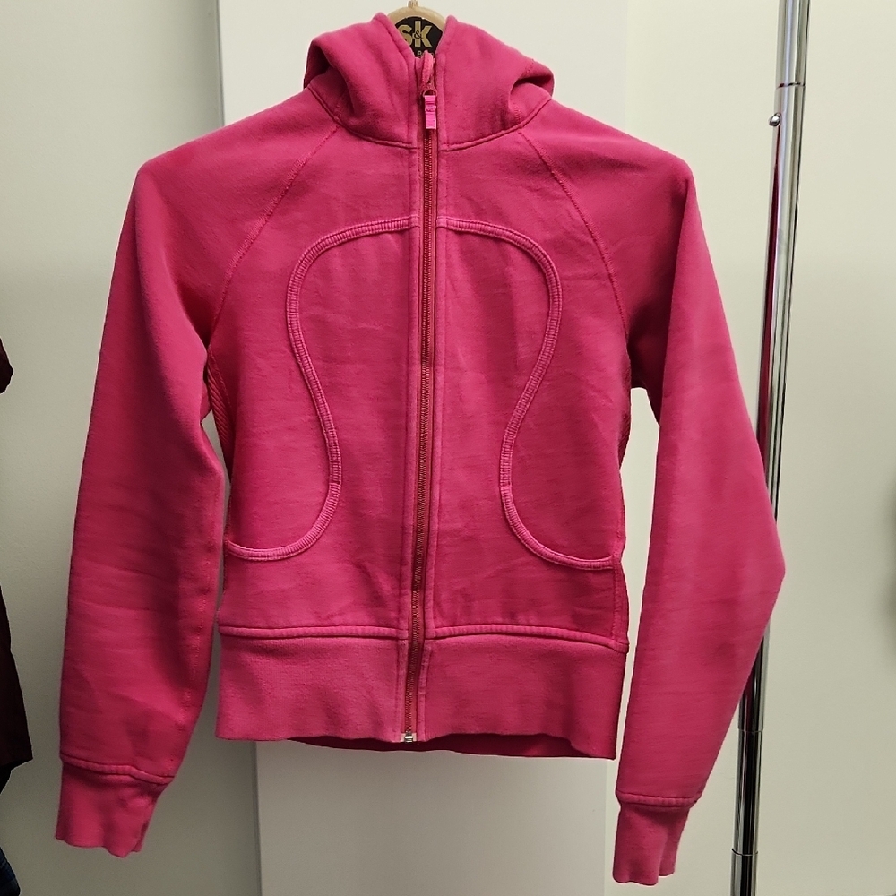 Lululemon Pink Define Full Zip hoodie